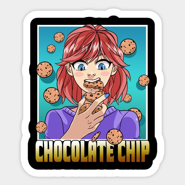 National Chocolate Chip Day Cookies Snacks Lover Sticker by Noseking